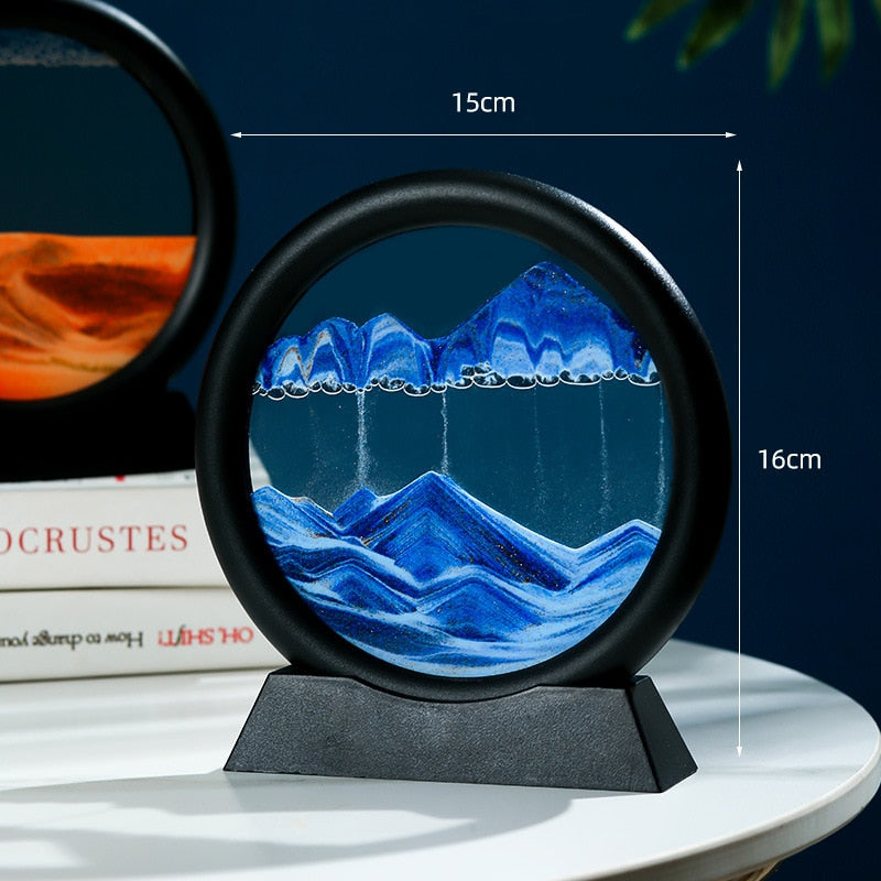Dynamic Sand Art Display