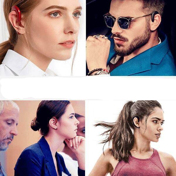 Earphones with bone conduction