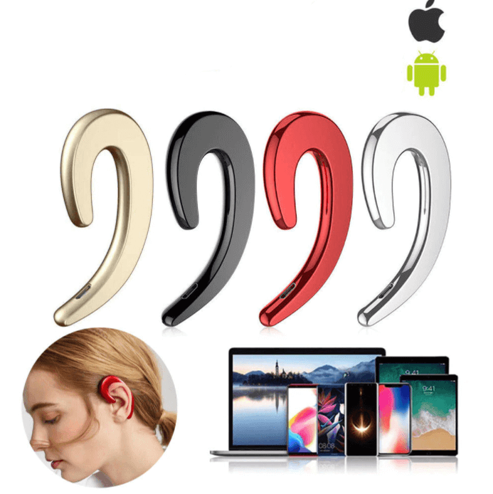 Earphones with bone conduction