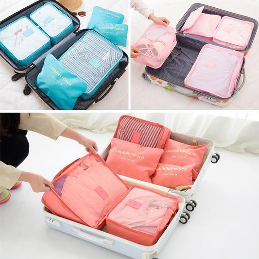 Women's Travel Packing Cube Set Multifunctional Waterproof Polyester