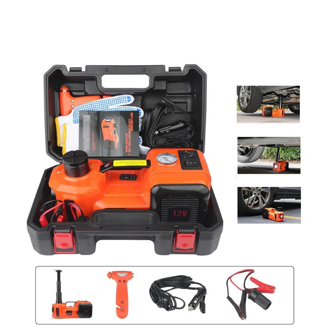 Electric car jack