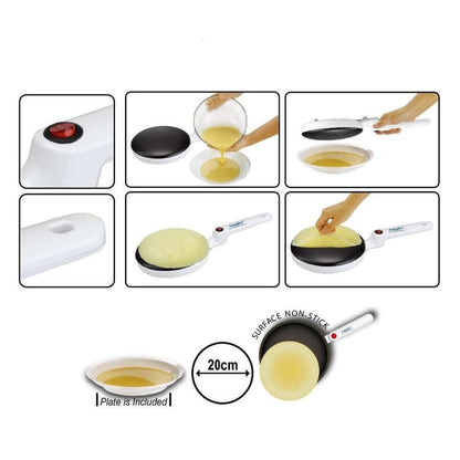 Electric crepe maker