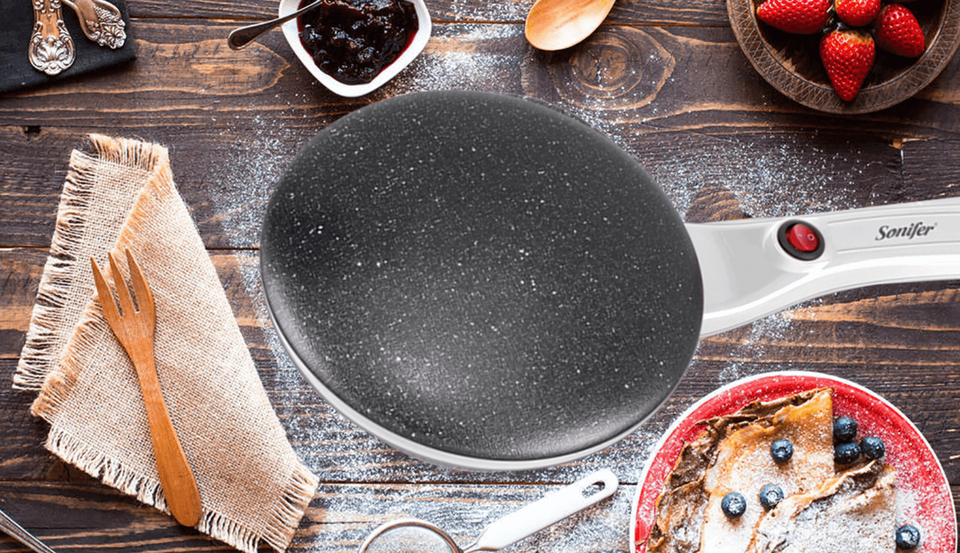 Electric crepe maker