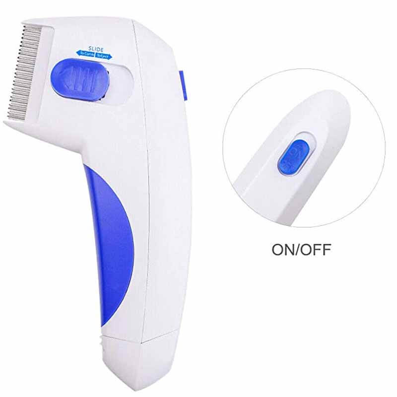 Electric flea remover for pets