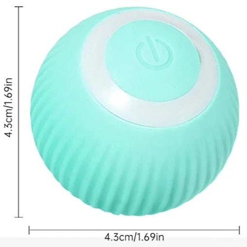 Electric rolling ball for pets