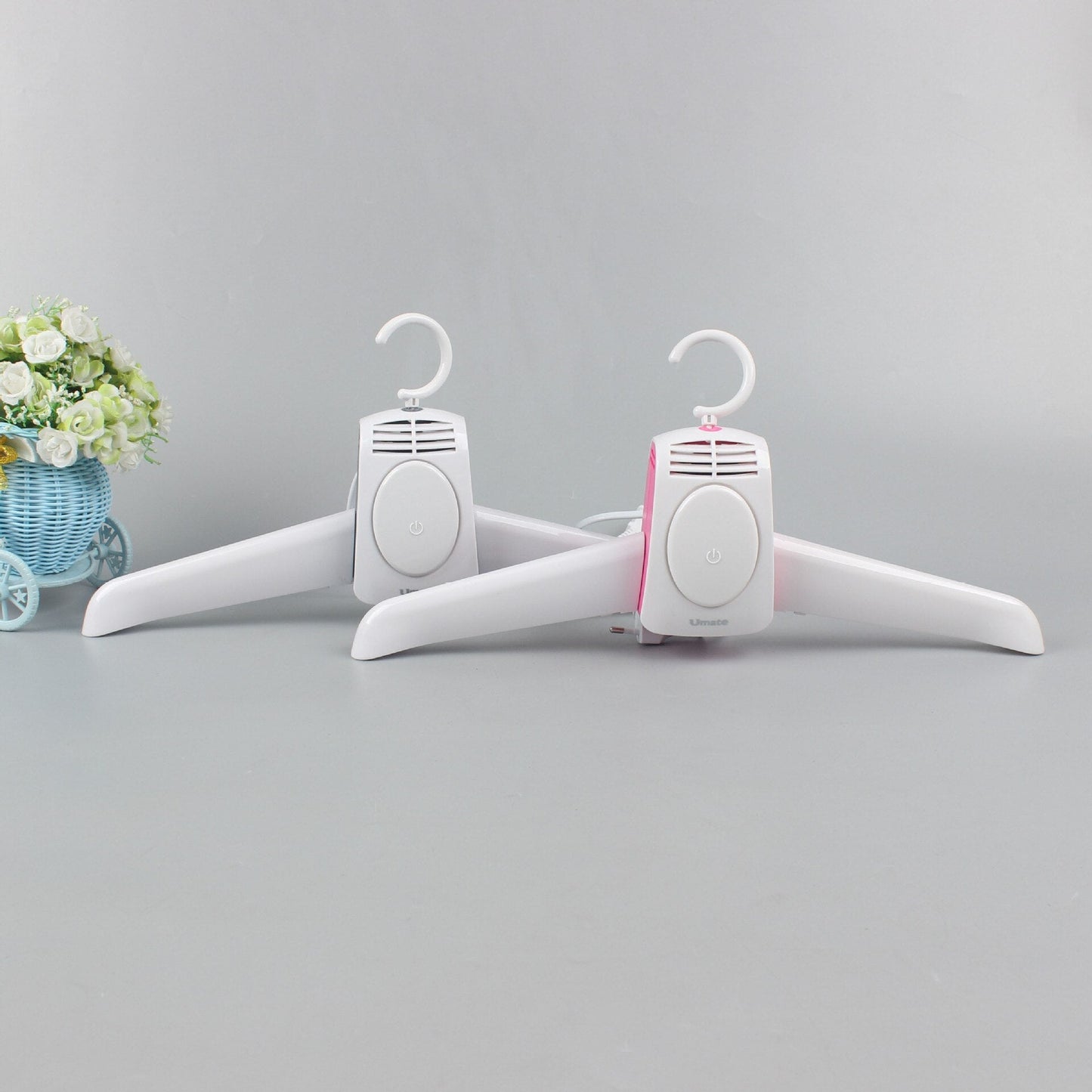 Electric rotary dryer hanger