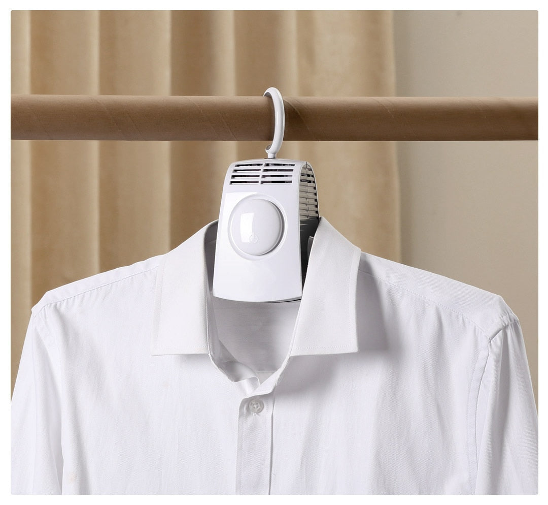 Electric rotary dryer hanger