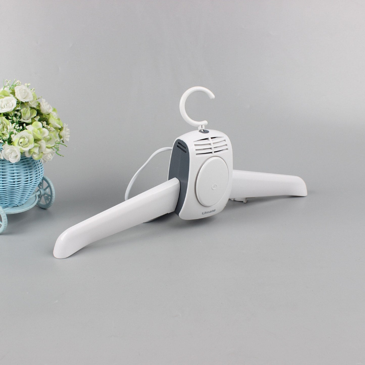 Electric rotary dryer hanger