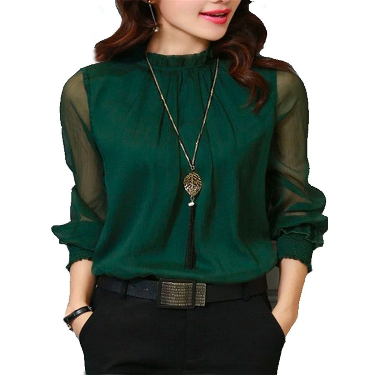 Elegant Chiffon Blouse