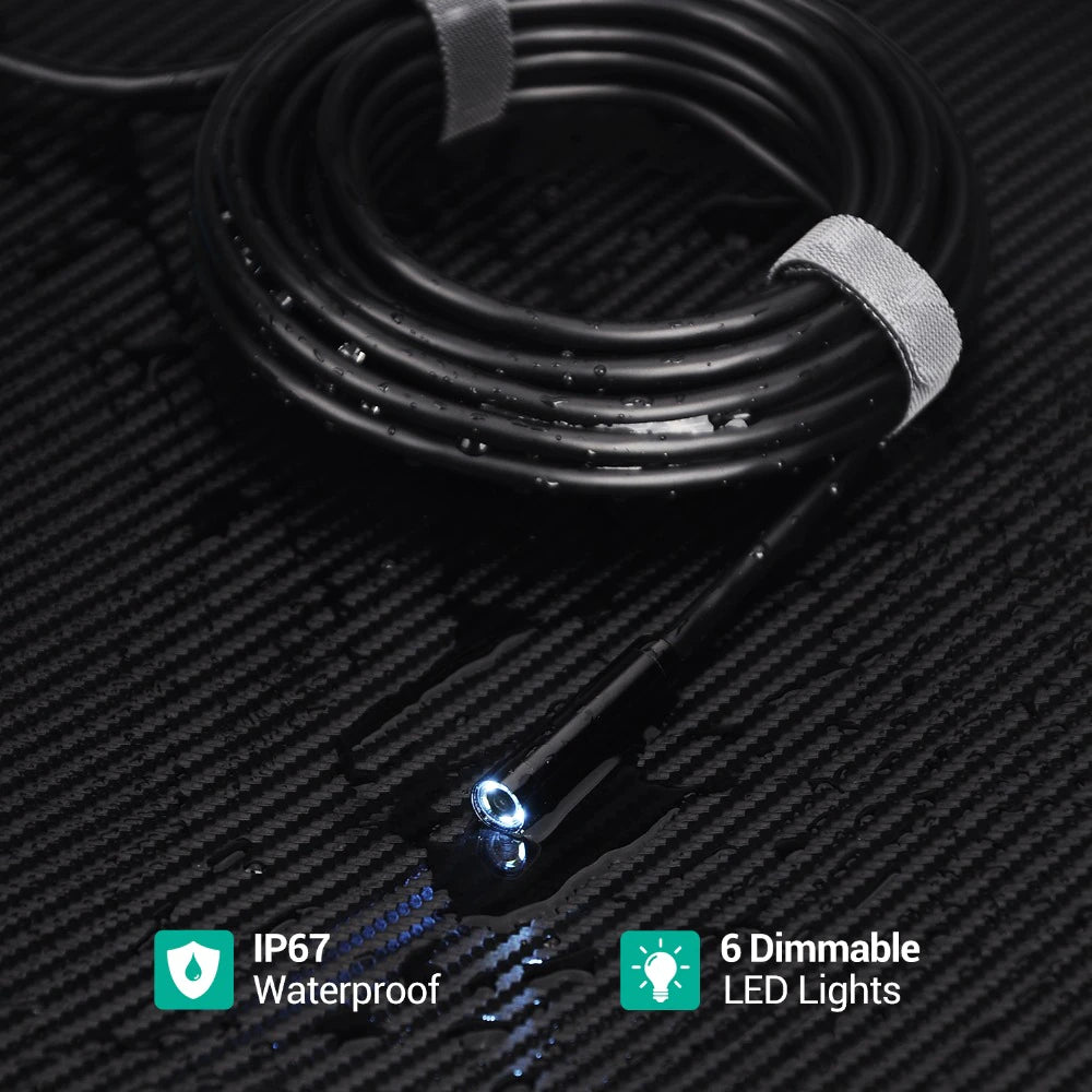Endoscope Camera Compact Portable For Smartphone High Quality Plastic