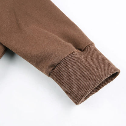 Extra Slim Cropped Zip-Up Hoodie