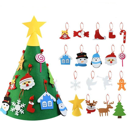Felt Christmas tree (best gift for children)