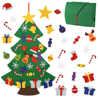 Felt Christmas tree (best gift for children)
