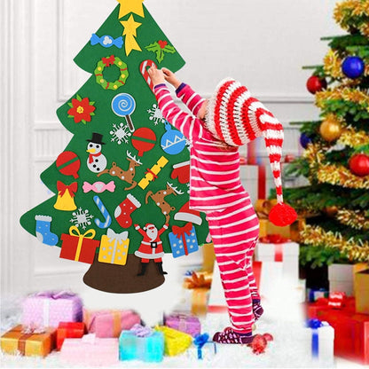 Felt Christmas tree (best gift for children)