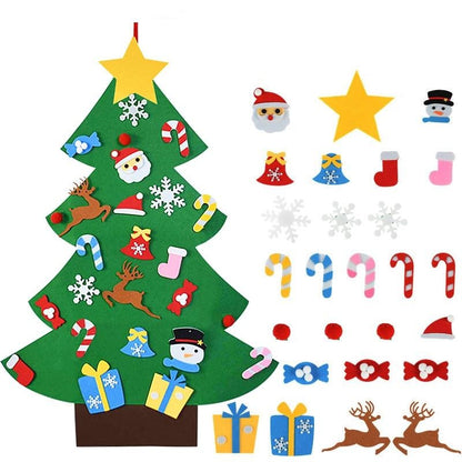 Felt Christmas tree (best gift for children)