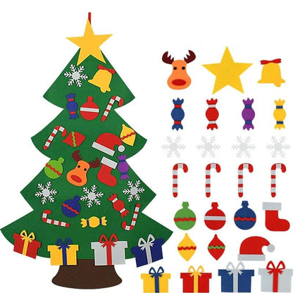 Felt Christmas tree (best gift for children)