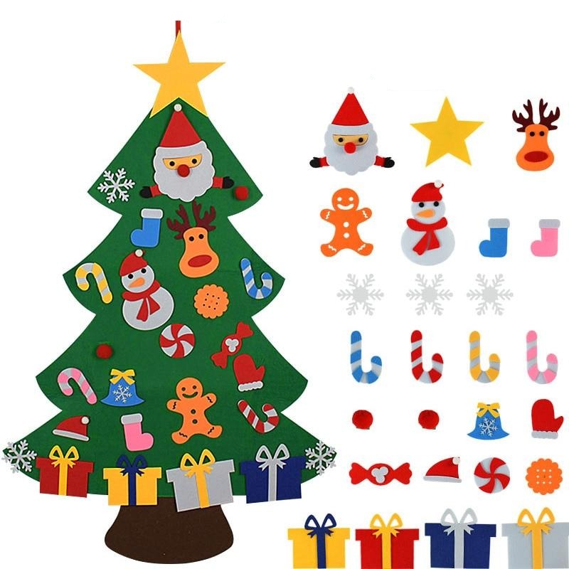Felt Christmas tree (best gift for children)