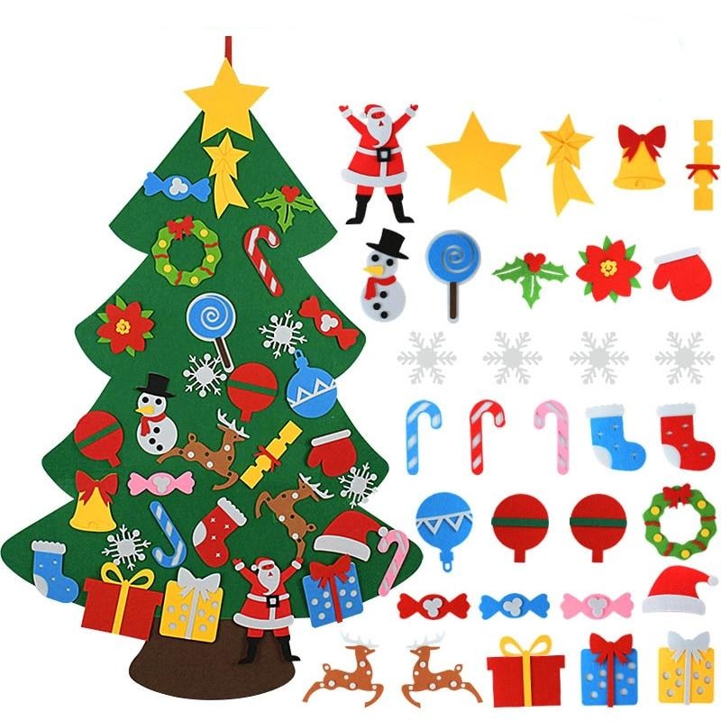 Felt Christmas tree (best gift for children)