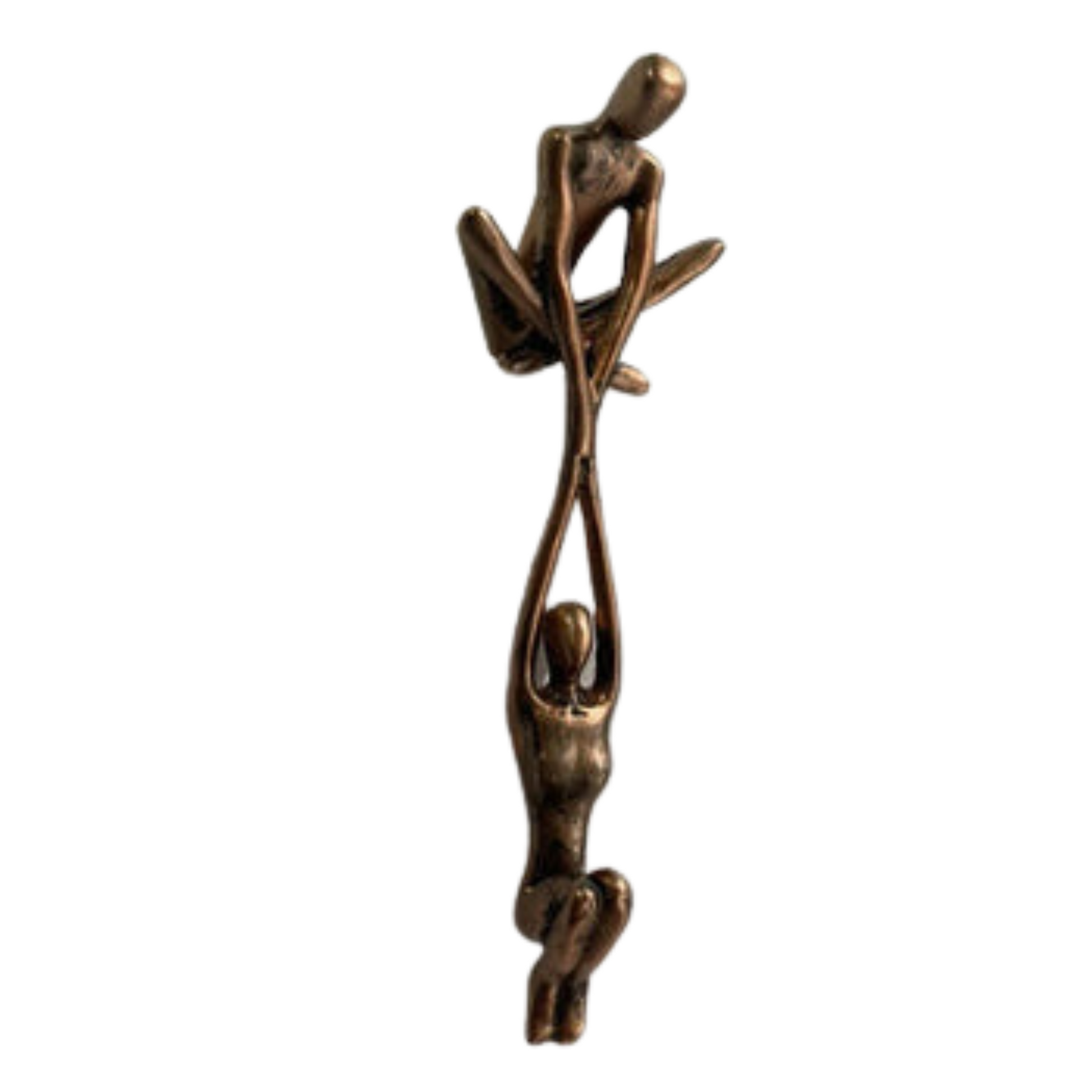 Figurine Love and Strength Sculpture Resin Interior Decoration