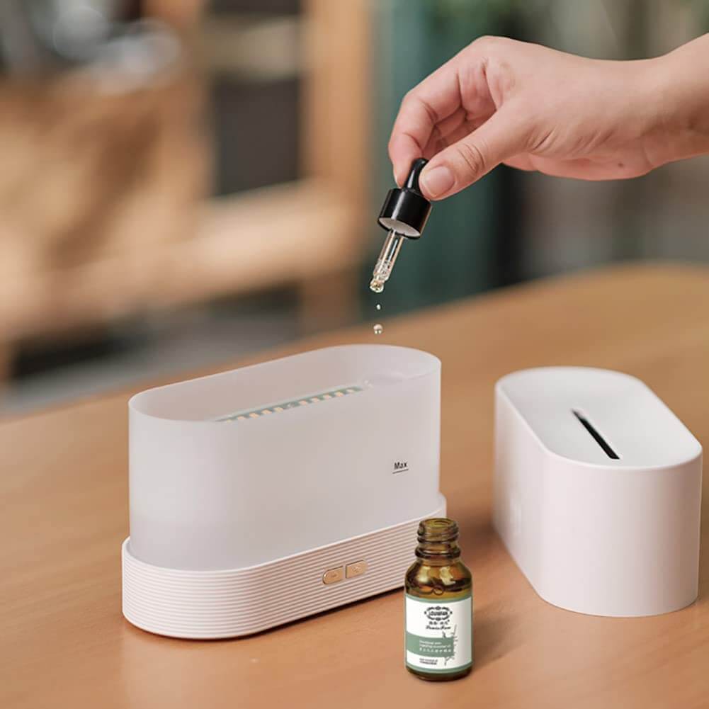 Flame humidifier