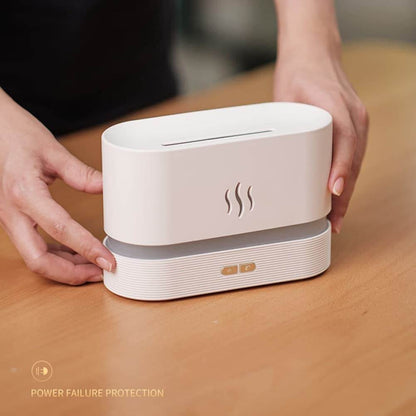 Flame humidifier