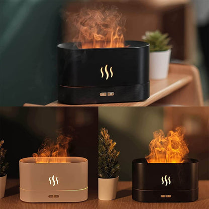 Flame humidifier