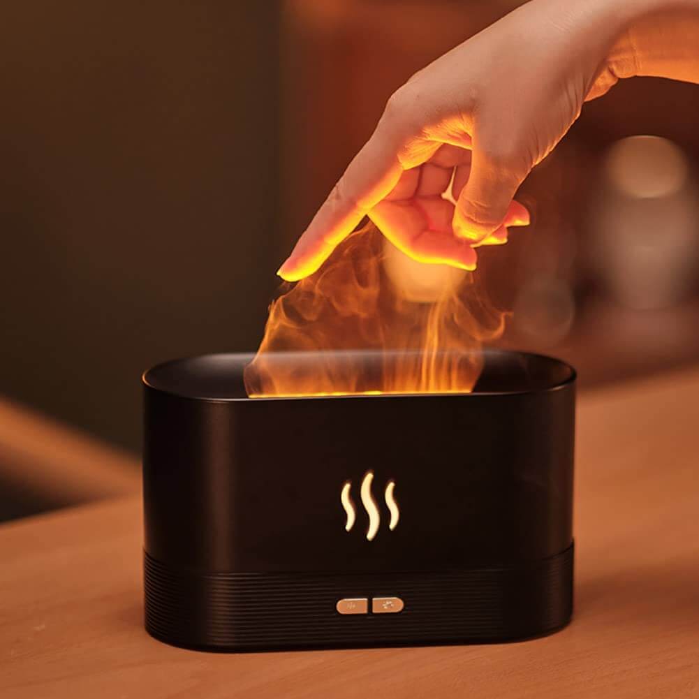 Flame humidifier