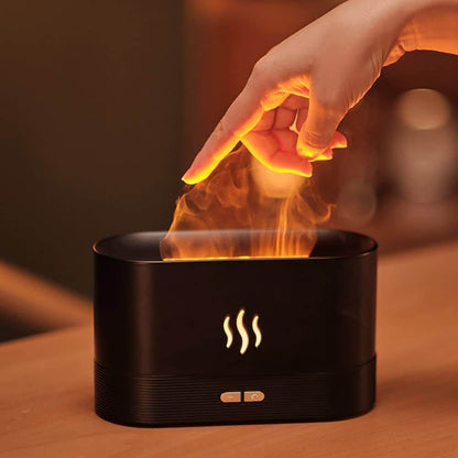 Flame humidifier