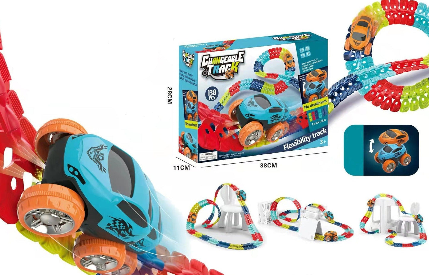 Flexible Race Track Set