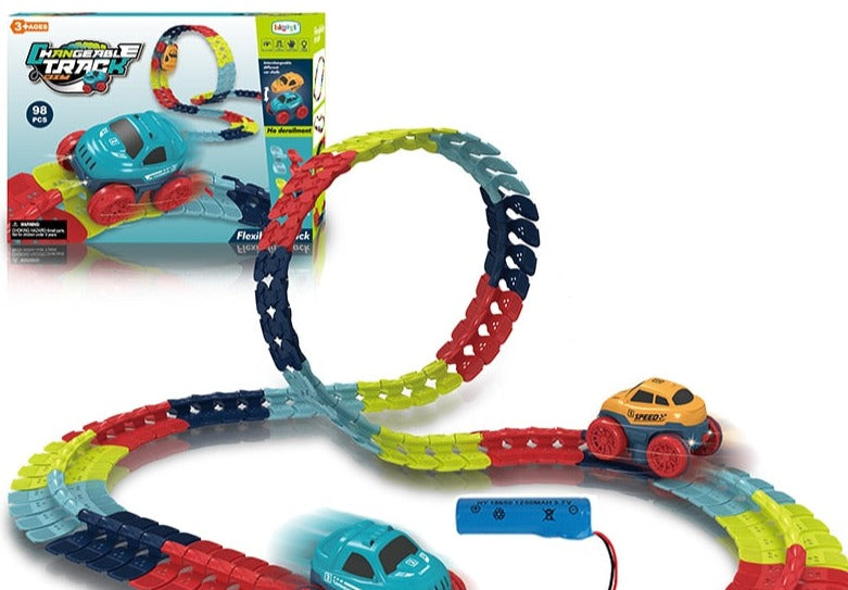 Flexible Race Track Set