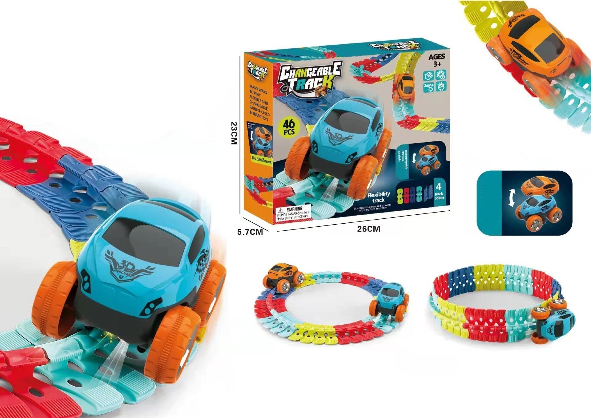 Flexible Race Track Set