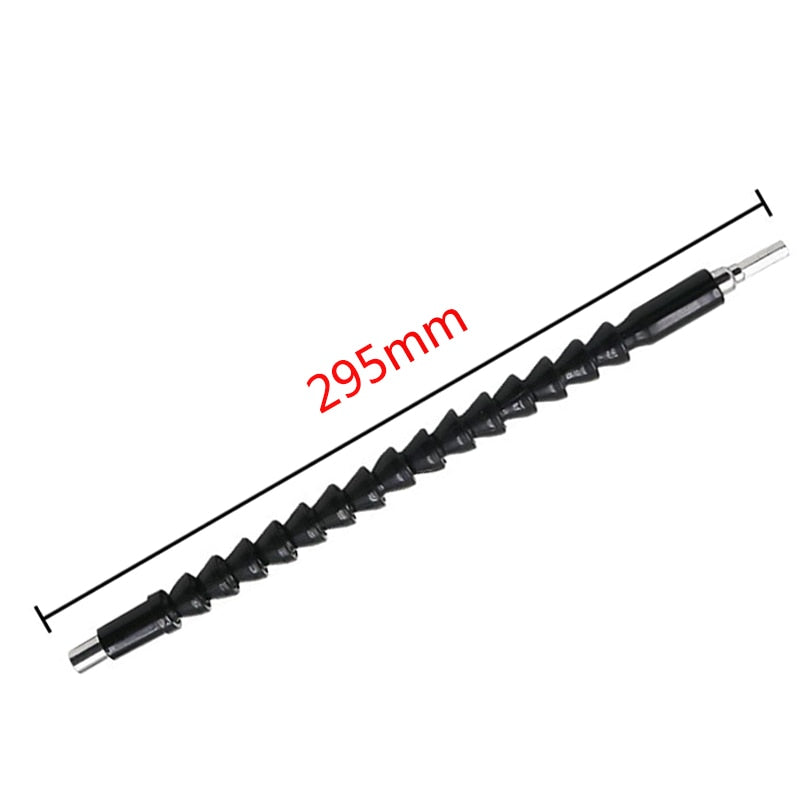 Flexible drill extension set