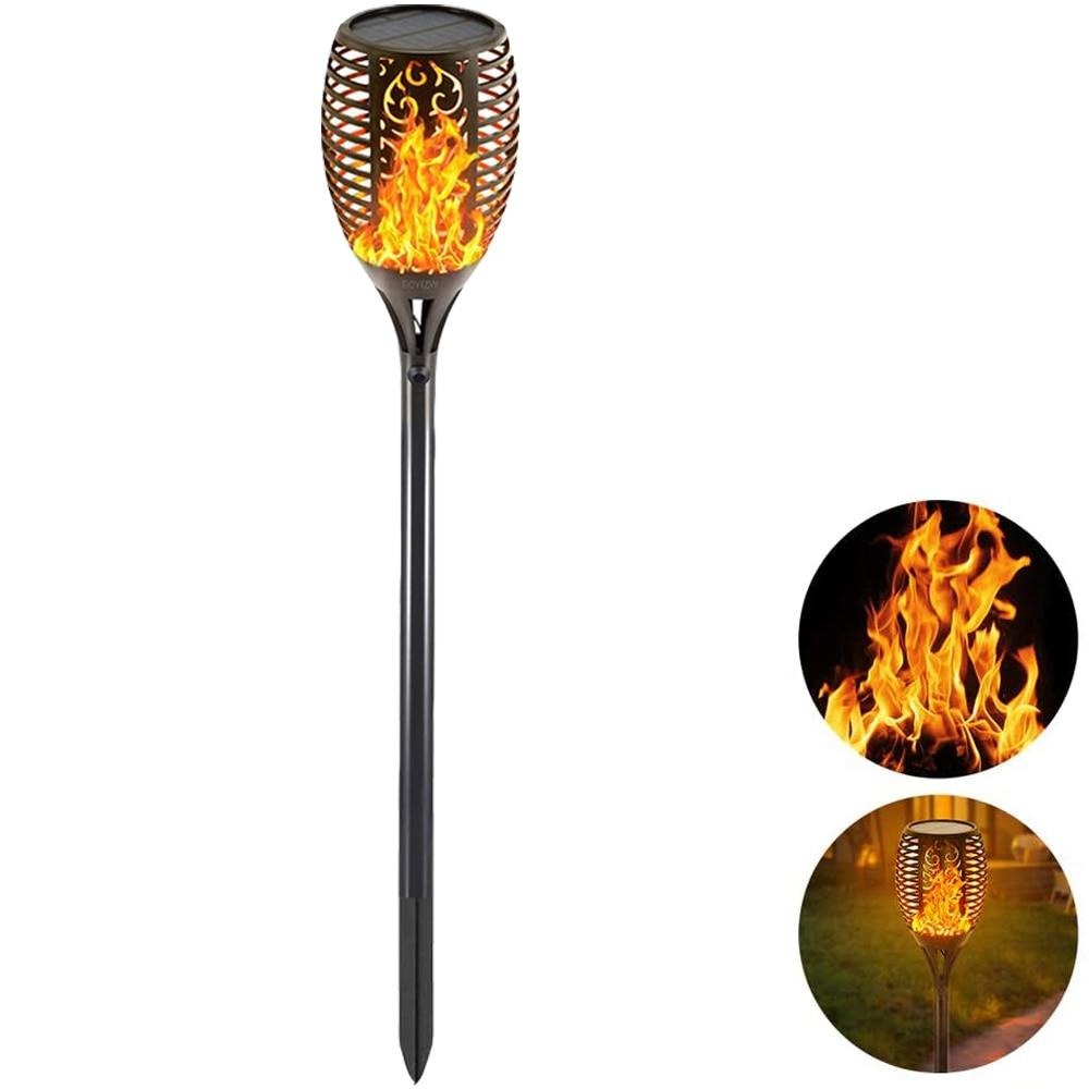 Flickering Flame Solar Torches