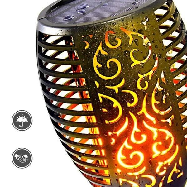 Flickering Flame Solar Torches