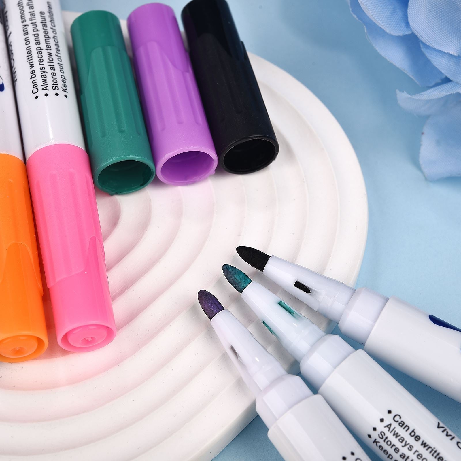 Floating Marker Pens (Pack of 8)