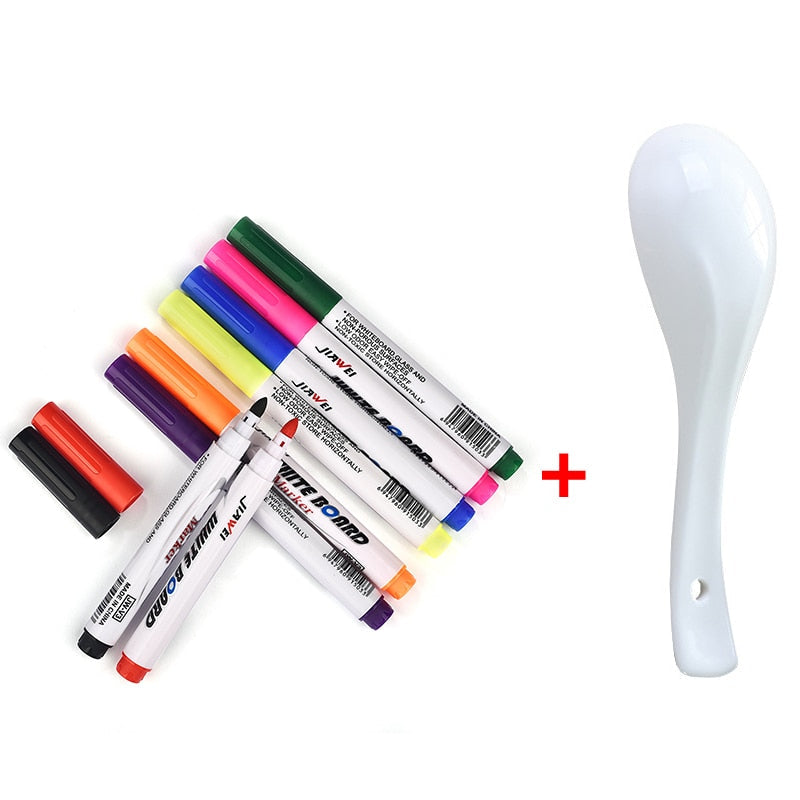 Floating Marker Pens (Pack of 8)