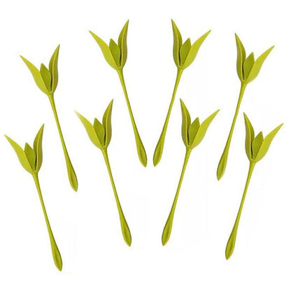 Flowered napkin holder