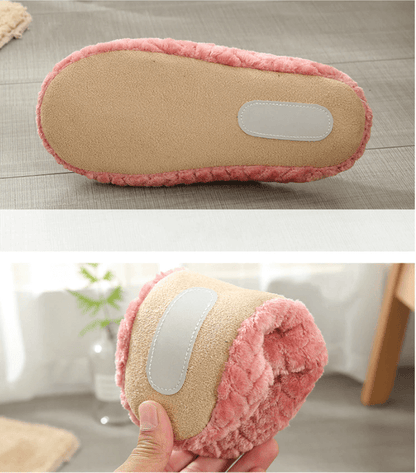 Fluffy slippers