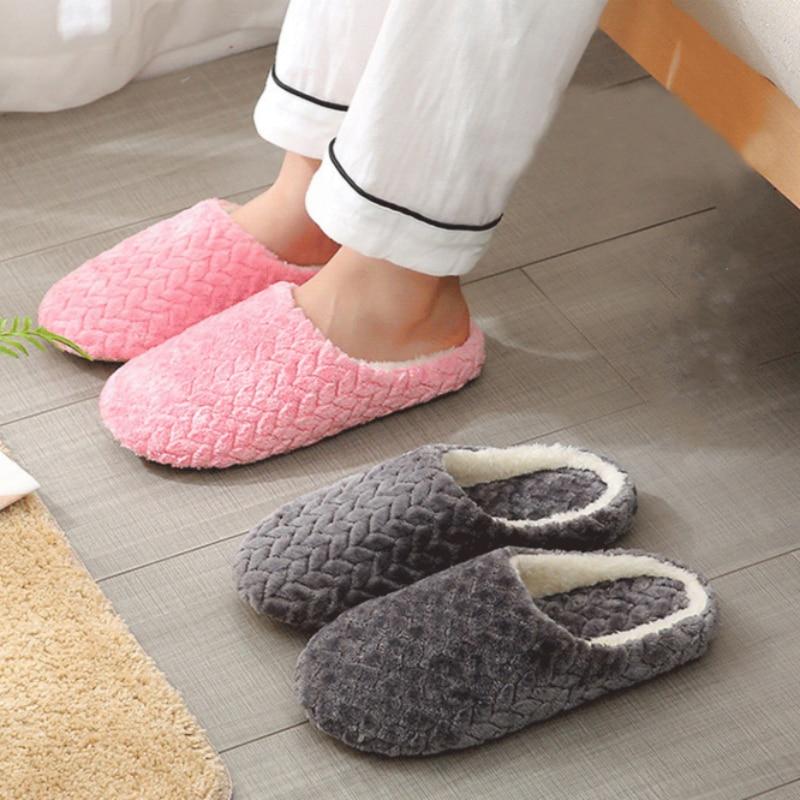 Fluffy slippers