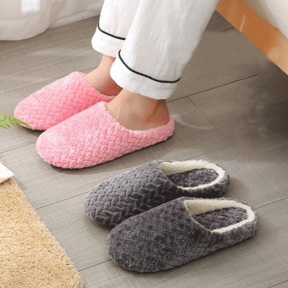 Fluffy slippers