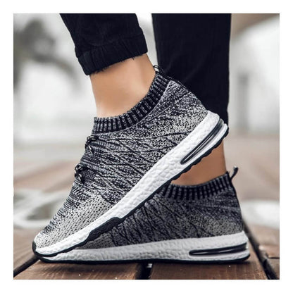 Fly-knitted Breathable Men's Sneakers