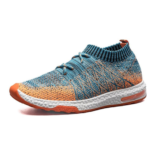 Fly-knitted Breathable Men's Sneakers
