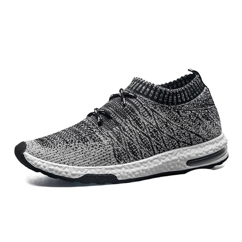 Fly-knitted Breathable Men's Sneakers
