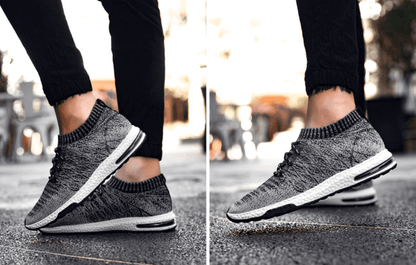 Fly-knitted Breathable Men's Sneakers