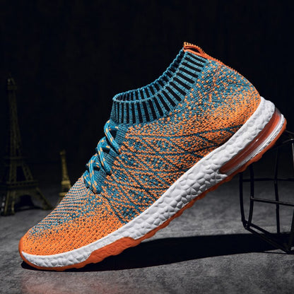 Fly-knitted Breathable Men's Sneakers