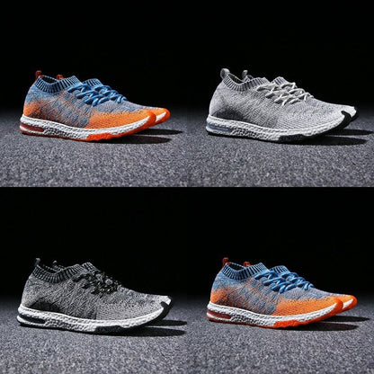Fly-knitted Breathable Men's Sneakers
