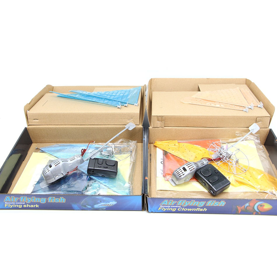 Flying shark with remote control