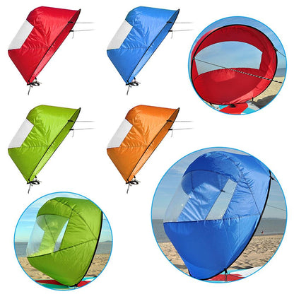 Foldable Downwind Kayak Sail