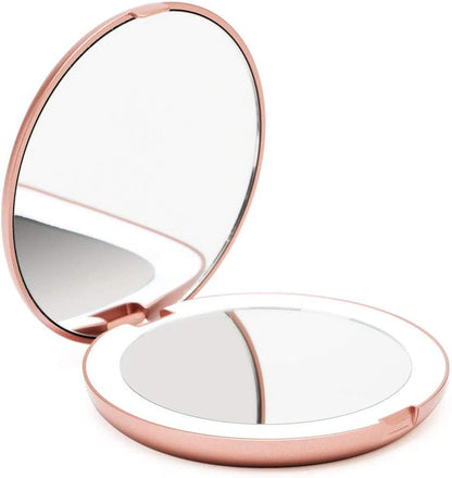 Foldable LED Beauty Mirror