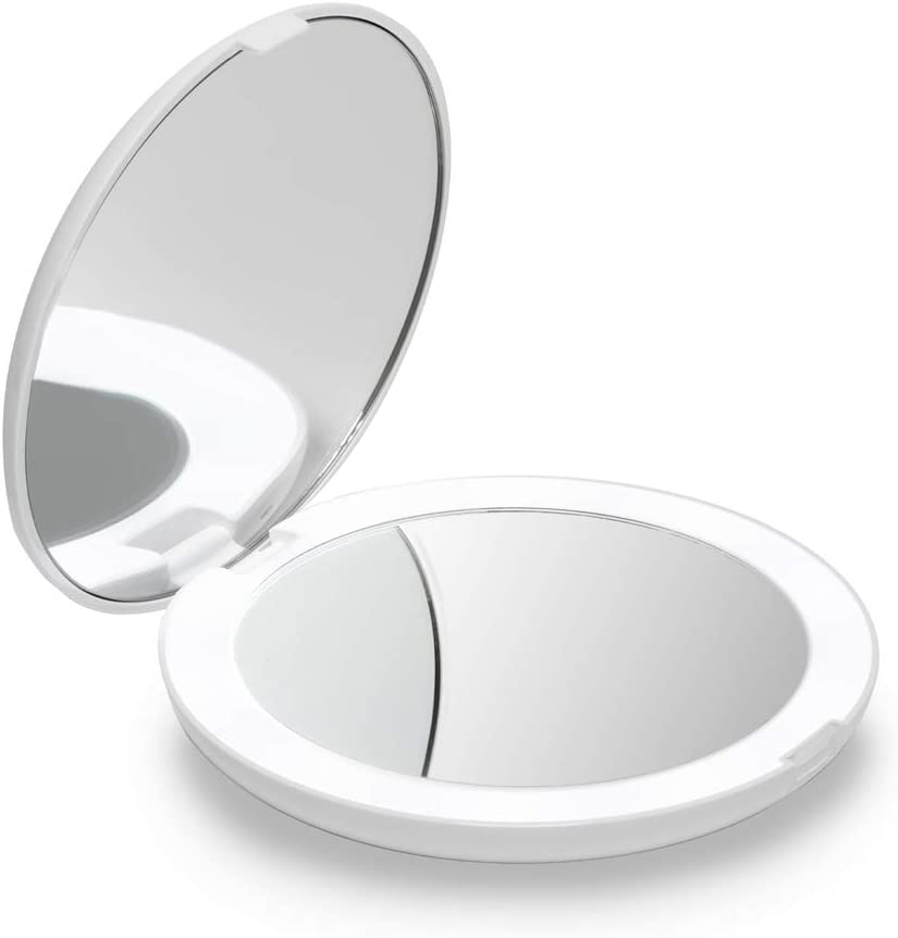 Foldable LED Beauty Mirror